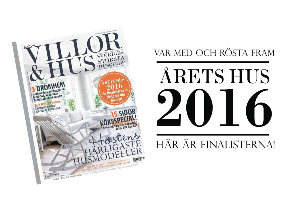 Finalist nr 5 i Årets Hus Finalist nr 5 i Årets Hus