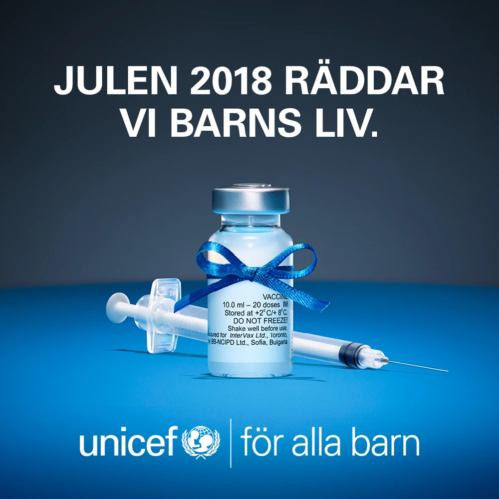 Xn-Villan stödjer Unicef