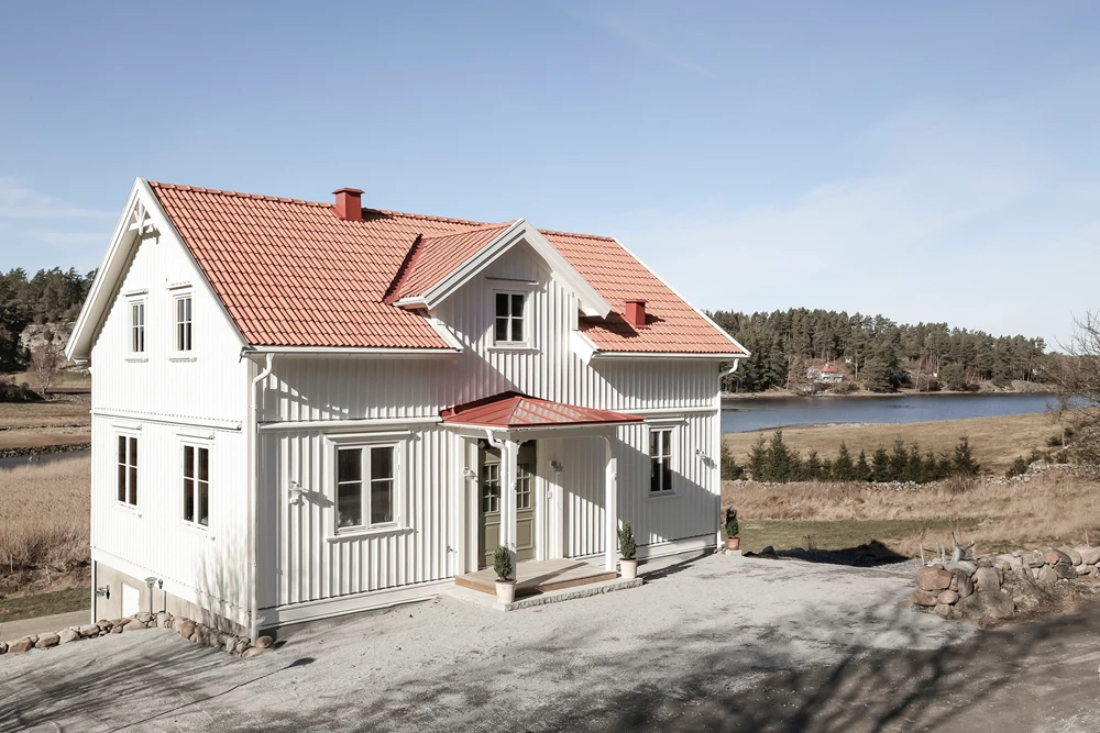 Miljömedvetet och hälsosamt skärgårdshus